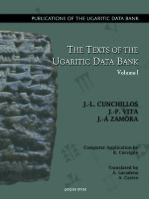 cover image of The Texts of the Ugaritic Data Bank